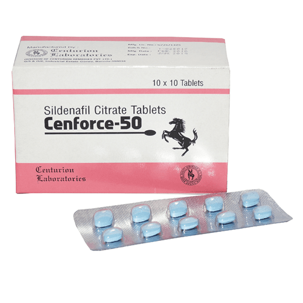 10 x 10 Tablets.

 

Sildenafil Citrate Tablets

Cenforce-50 3