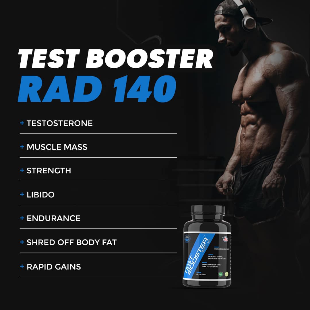 TEST BOOSTER

TESTOSTERONE
MUSCLE MASS
STRENGTH

LIBIDO

ENDURANCE

SHRED OFF BODY FAT

RAPID GAINS