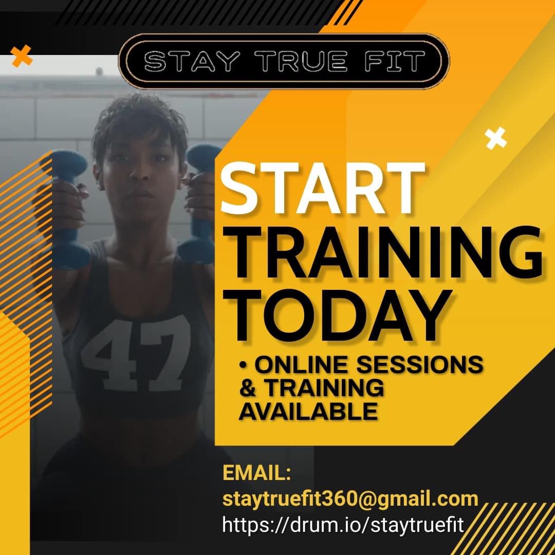GRACE

I TRAINING
TODAY

« ONLINE SESSIONS
& TRAINING

AVAILABLE

SV
staytruefit360@gmail.com

https: RENEE