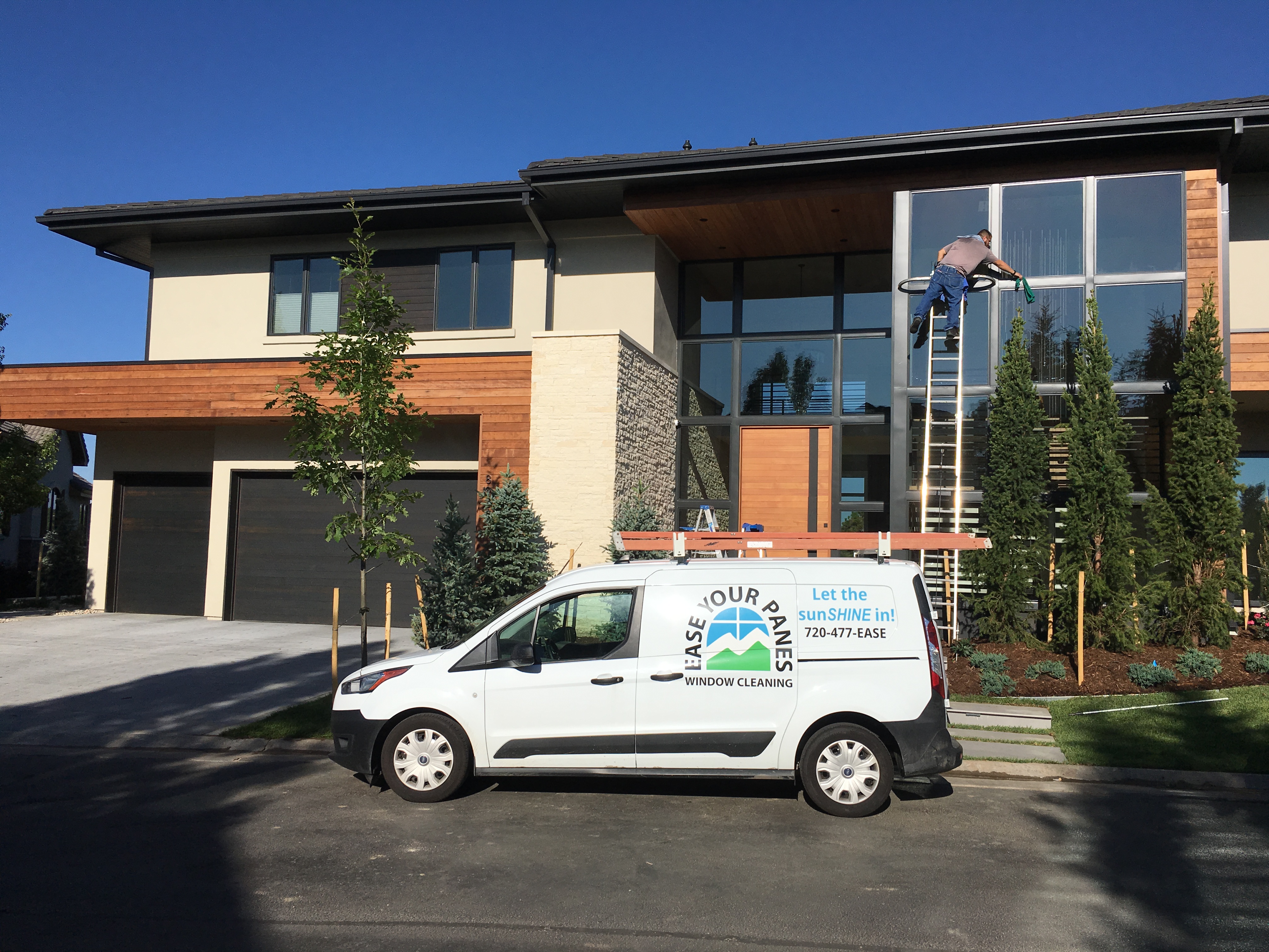 Denver’s Trusted Window Cleaning Professionals - BY

|
|
|

[———
== 2
an \ .
, .
a sa [3 3
bo E
Lod : p
}
6 LS
ZB
mel Lm a oF 5 \
NS x Ly I
ala y
hy § “o
Ya NK J =
, »
- /
3 fa v

OUR

7 % 720-477-EASE
< <

m
pa wn
a» "9%, \DOW CLEANING

Sap.