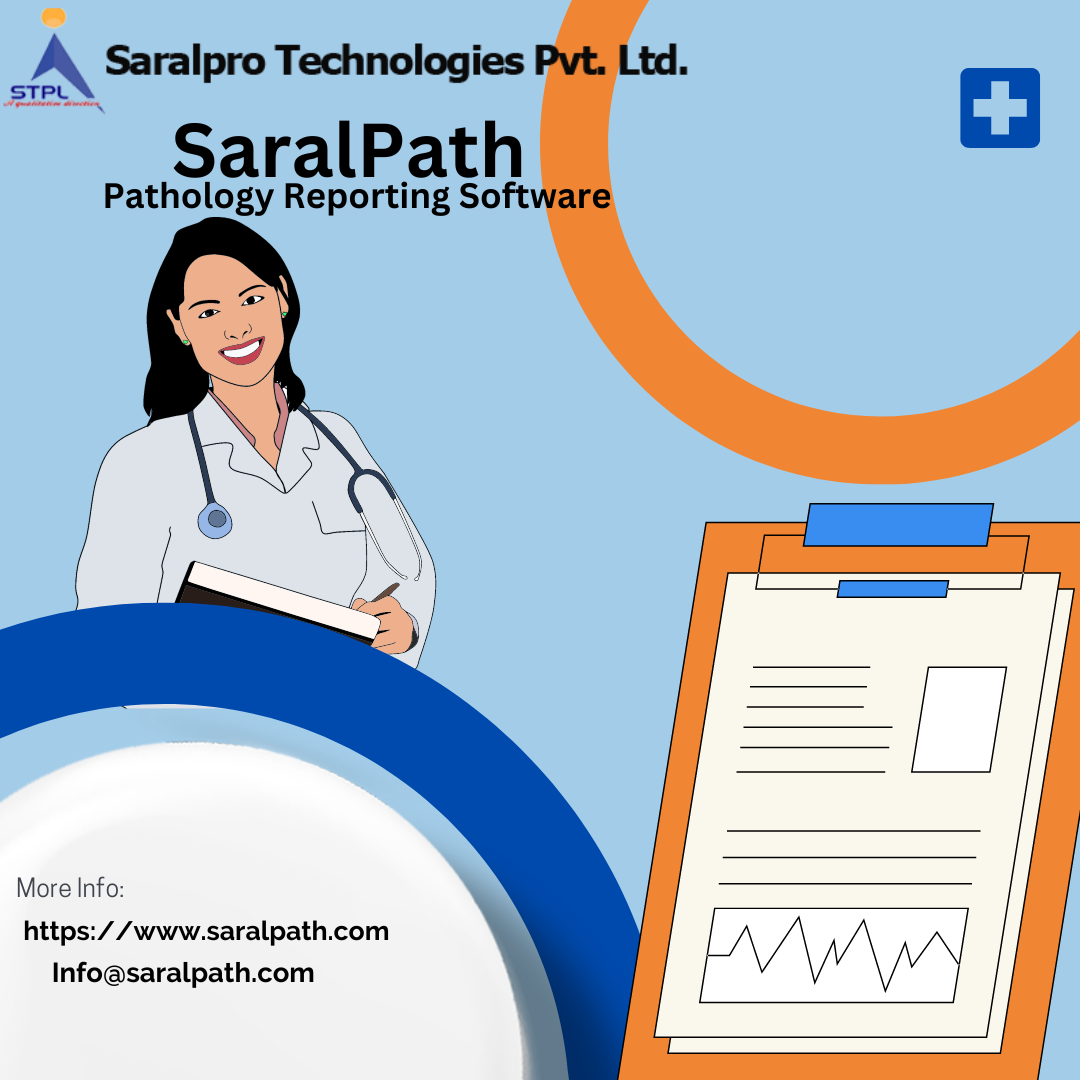 A Saralpro Technologies Pvt. Ltd.

SaralPath £3

Pathology Reporting Software

    

More
https: / /www.saralpath.com
Info@saralpath.com

nfo