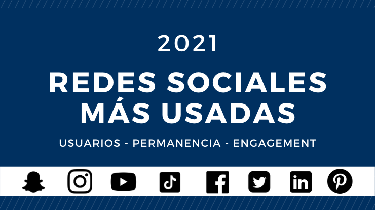2021

REDES SOCIALES
MAS USADAS

USUARIOS - PERMANENCIA - ENCAGCEMENT