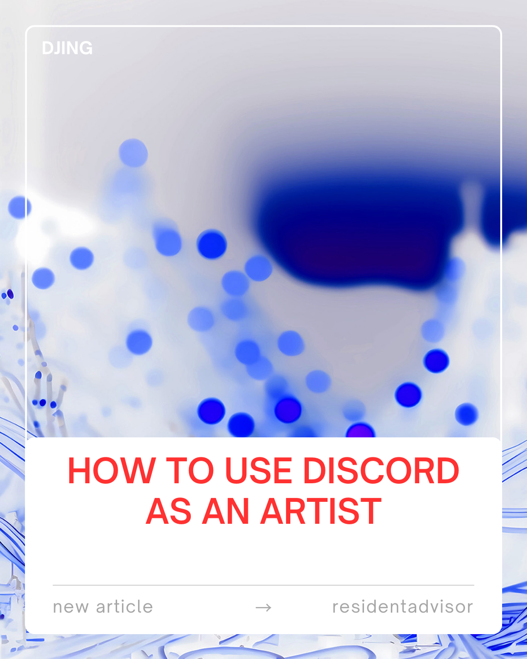 HOW TO USE DISCORD ~

AS AN ARTIST

——

—

_Z

— PP = you
TN ma—

1  —— ~~