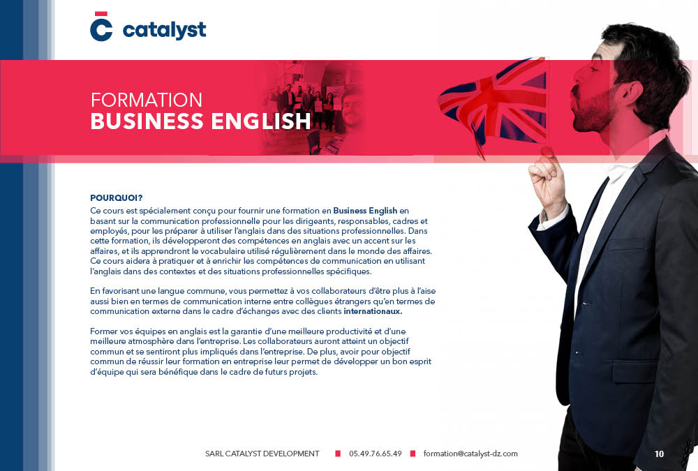 FORMATION
BUSINESS ENGLISH