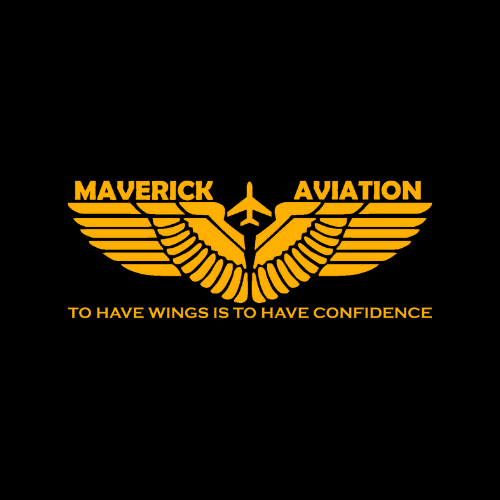 MAVERICK PS AVIATION
sang sue
— VE

TO HAVE WINGS IS TO HAVE CONFIDENCE