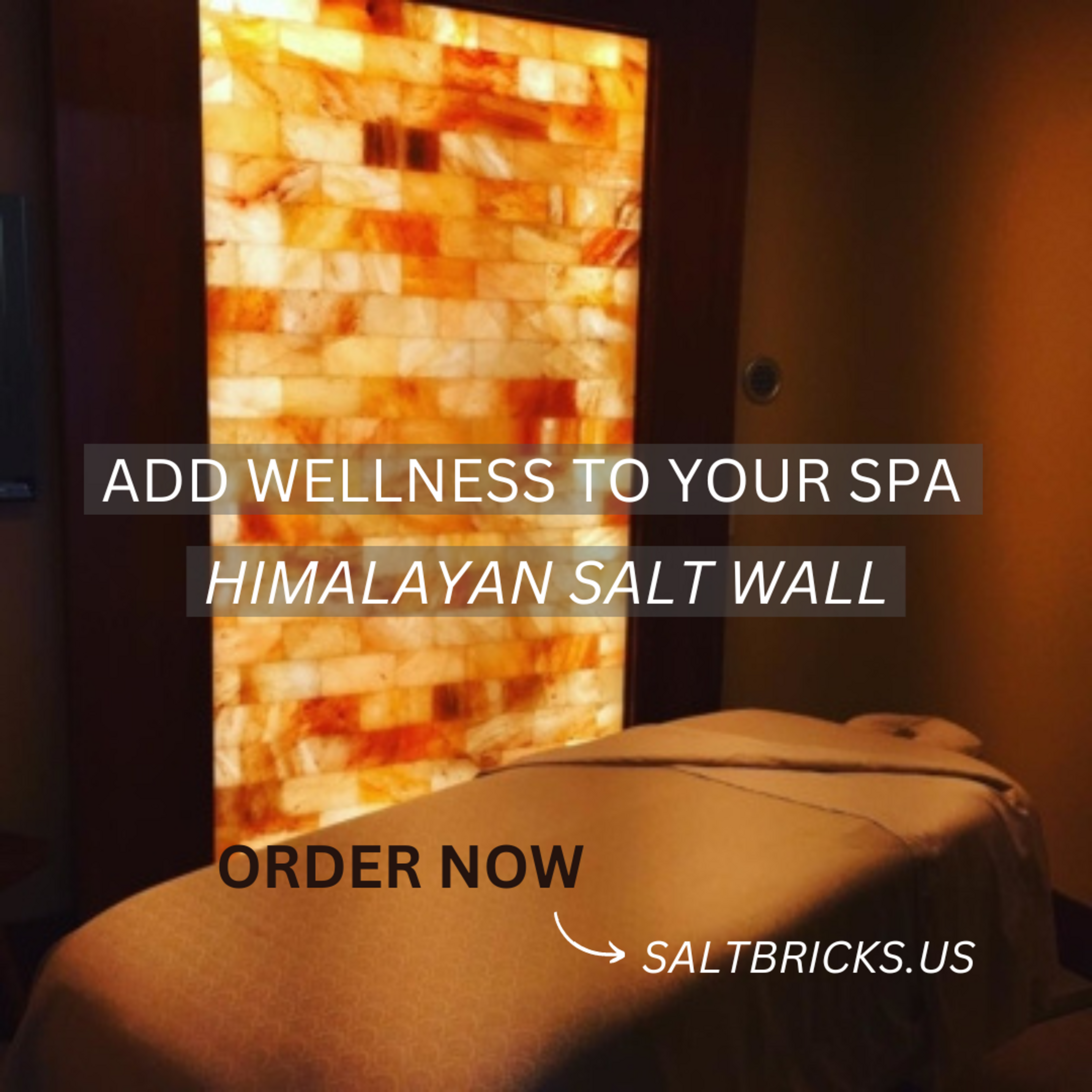 FO YOUR SPA
4 \LT WALL

JR
“a ¥

v

ORDER NOW