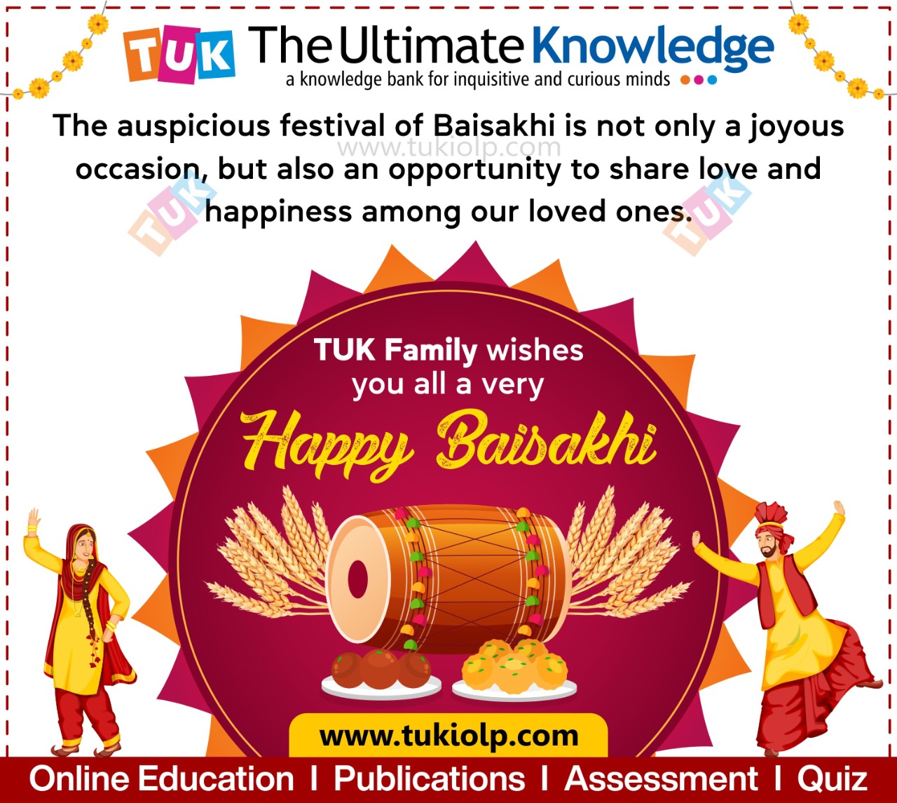 pr ———— —————————————————————————————— —,

+ TMA The Ultimate Knowledge

a knowledge bank for inquisitive and curious minds eee

The auspicious festival of Baisakhi is not only a joyous
occasion, but also an opportunity to share love and
happiness among our loved ones.

| |
| |
| |
| |
| |
| |
| |
| |
| |
| |
| |
| |
| |
TUK Family wishes
: you all a very |
| |
| |
| |
| |
| |
| |
| |
| |
| |
| |
| |
| |
| |

pS

Online Education | Publications | Assessment | Quiz
