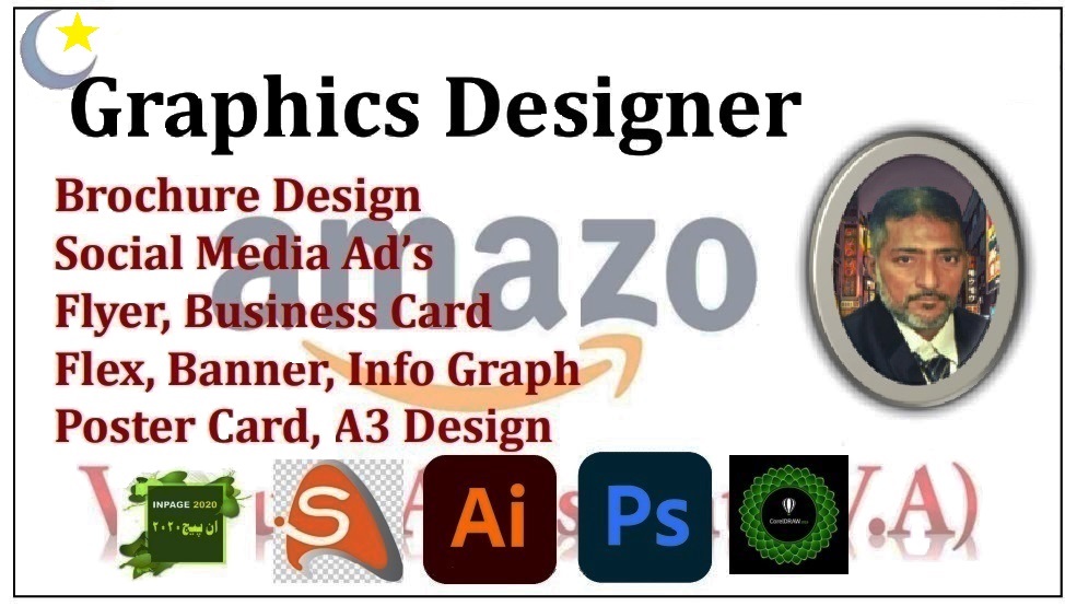 Graphics Designer
Brochure Design
Social
= MNAZ0
Flex, Banne? Info Graph
Poster Card, A3 Design

\ BE 08 BA)

A