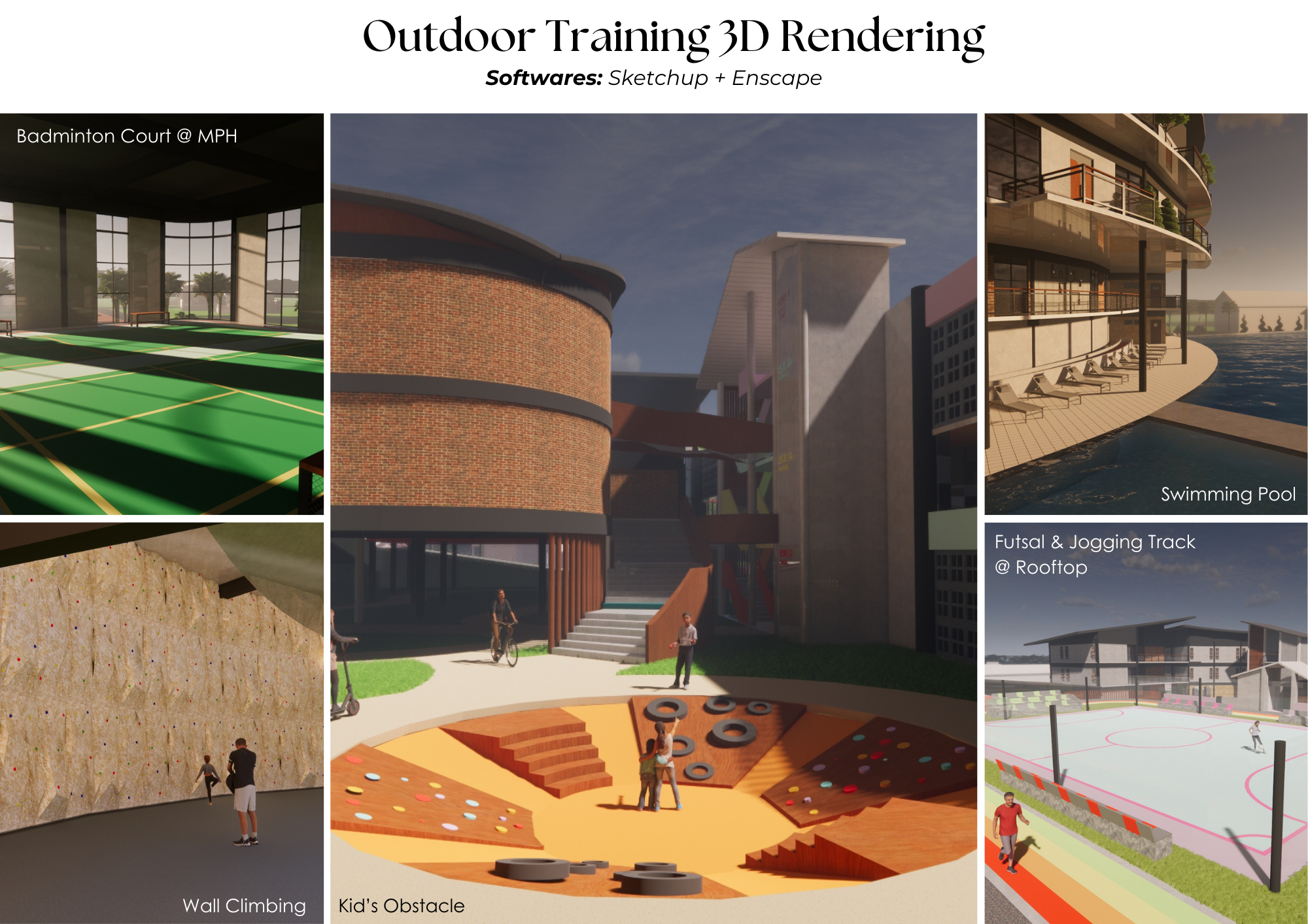 Orthographic 3D Rendering

Softwares: Sketchup + Enscape