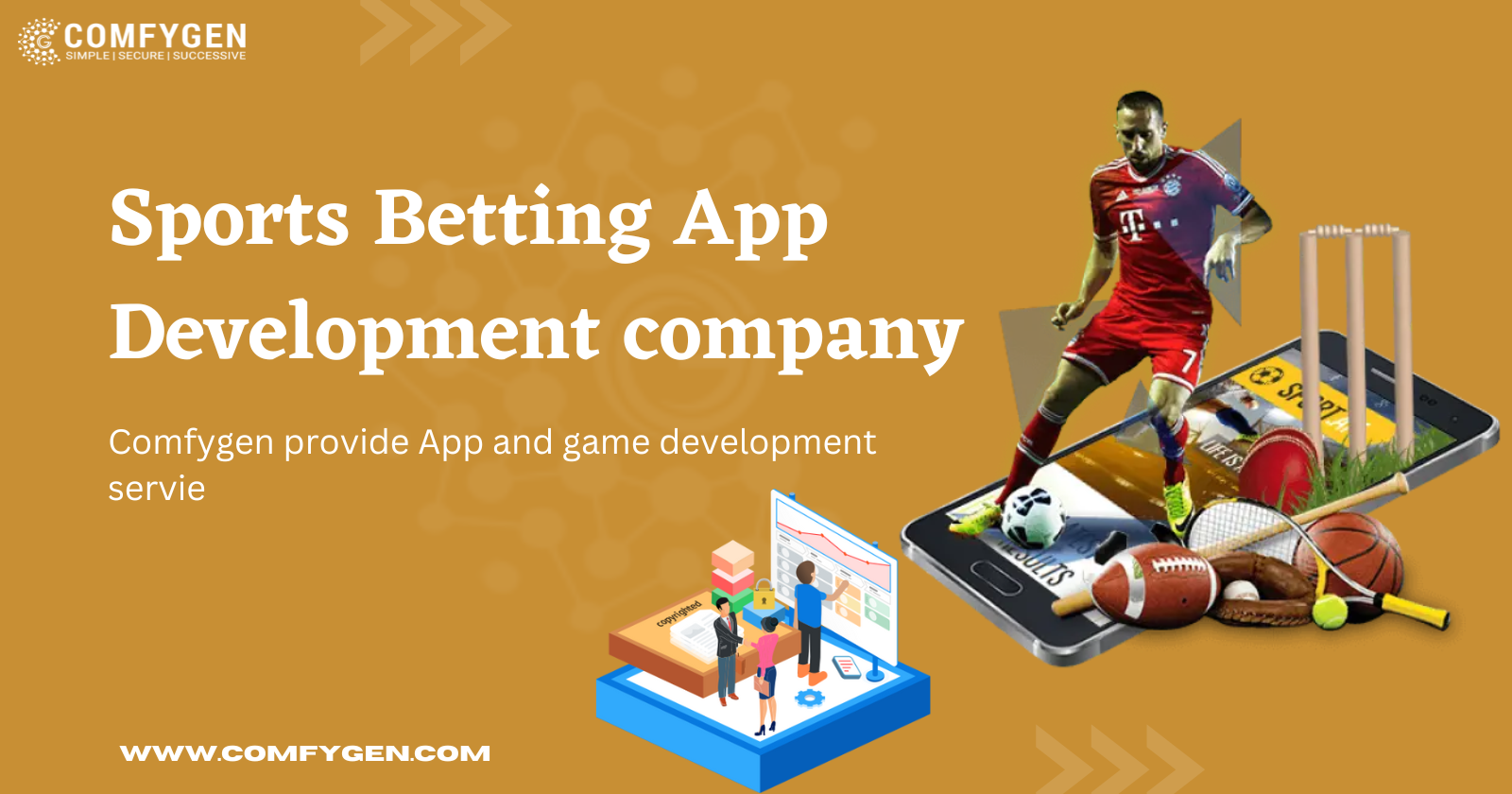 Sports Betting
App Development

Comfygen provides amazing live sports betting applications
and is one of the leading sports betting app development
companies.