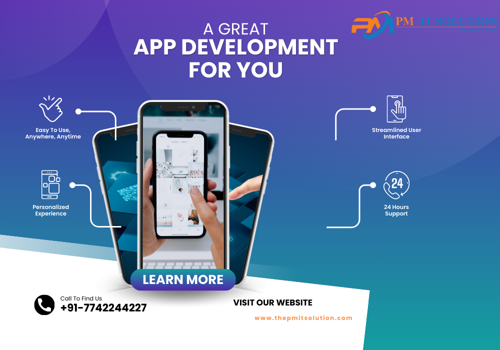 A GREAT
APP DEVELOPMENT
FOR YOU

   

LEARN MORE

Comtorng ia
(%) +91-7742244227 VISIT OUR WEBSITE