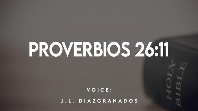 PROVERBIOS 26:11

L214 9

J.L. DIAZGRANADOS
