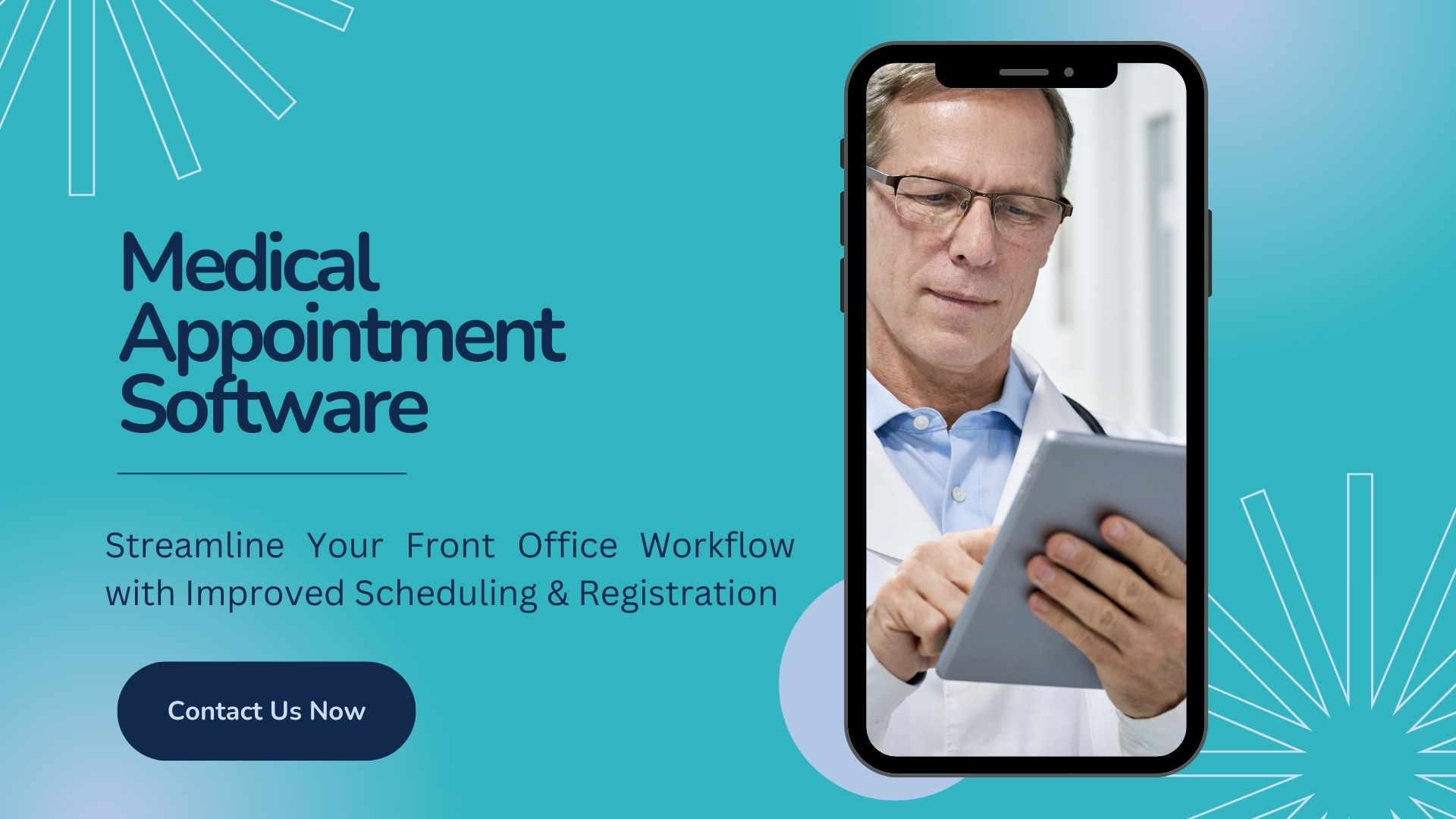 Medical
Appointment
Software

Streamline Your Front Office Workflow
with Improved Scheduling & Registration
