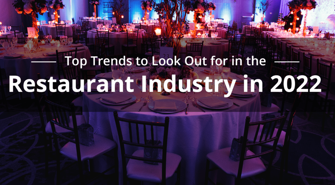 —— Top Trends to Look Out for in the —— |

Restaurant Industry in 2022

_ A —