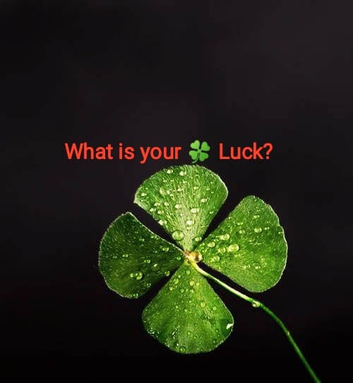 What is your $& Luck?